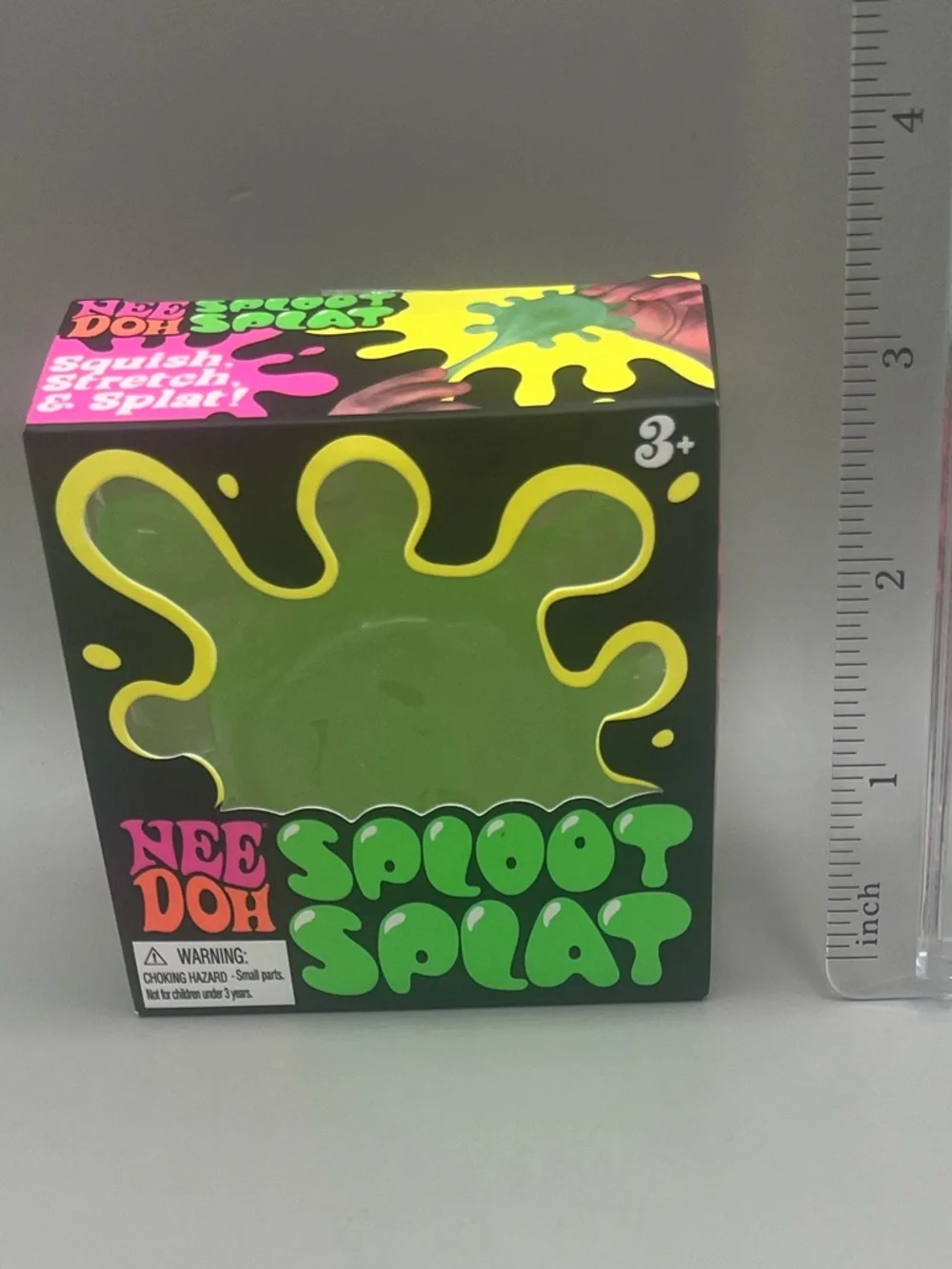 Schylling NeeDoh GREEN💚 Sploot Splat Novelty Sensory Fidget Toy NEW